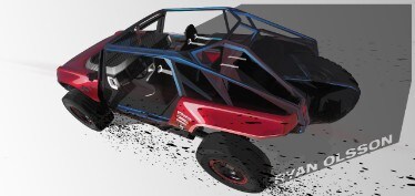 Bronco R Design Sketches